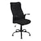 Monarch Specialties Office Chair, Adjustable Height, Swivel, Ergonomic, Armrests, Computer Desk, Work, Metal, Black I 7248 - alternate 1